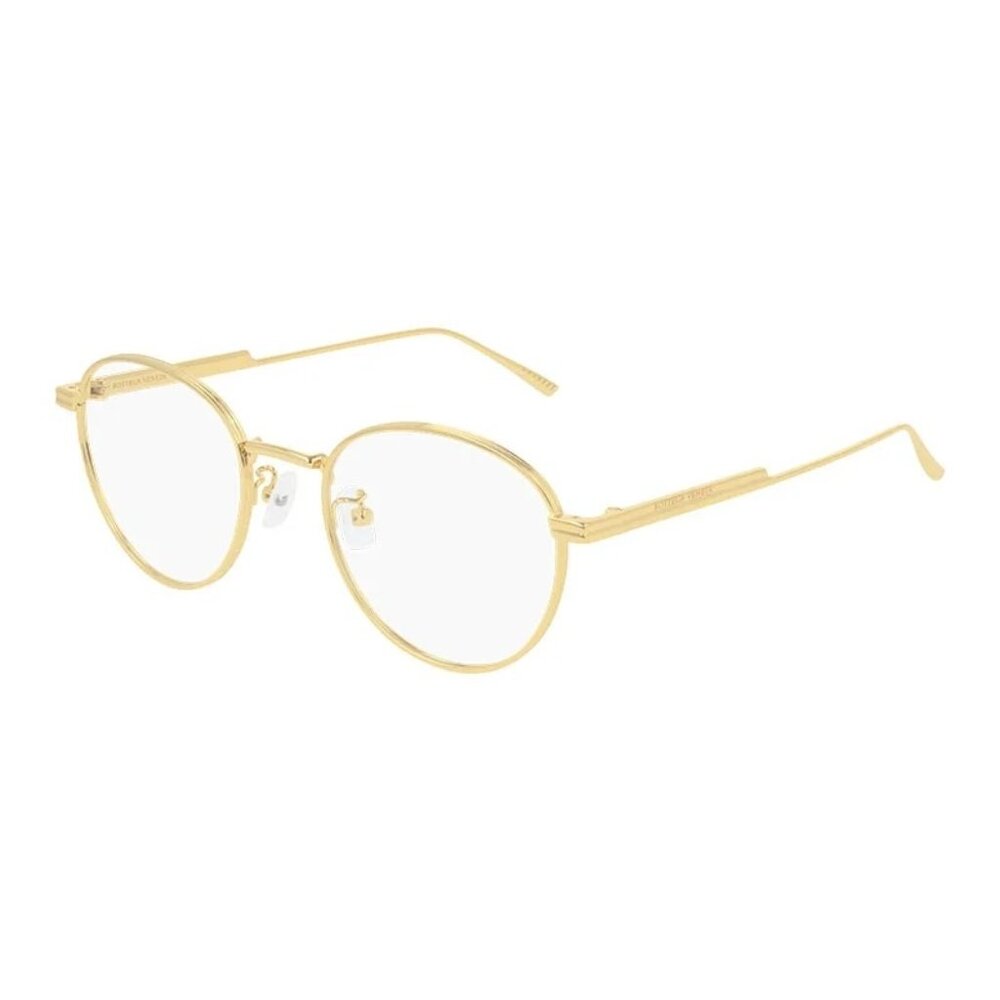 NEW  BOTTEGA VENETA EYEGLASSES GOLD UNISEX EYEWEAR BOTTEGA VENETA BV1016OA 002